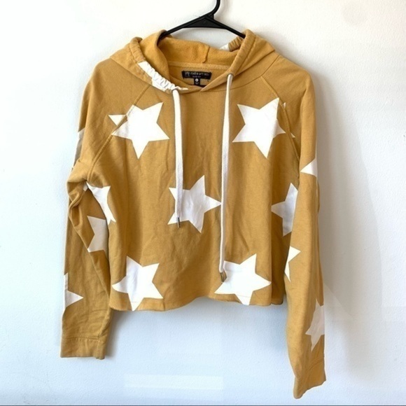 Love Peace & Lazy Days Star Pattern Hoodie - Picture 6 of 6